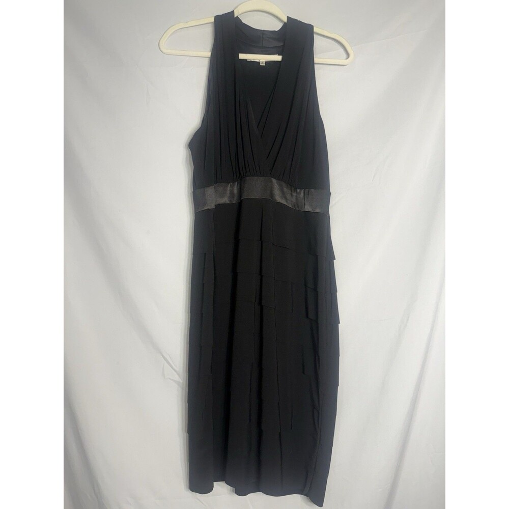Evan Picone Tiered Cocktail โLBDโ Side Zip Sz 16